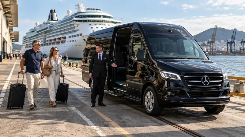 Transfer para Porto de Santos em São Paulo — imagem ilustrativa
